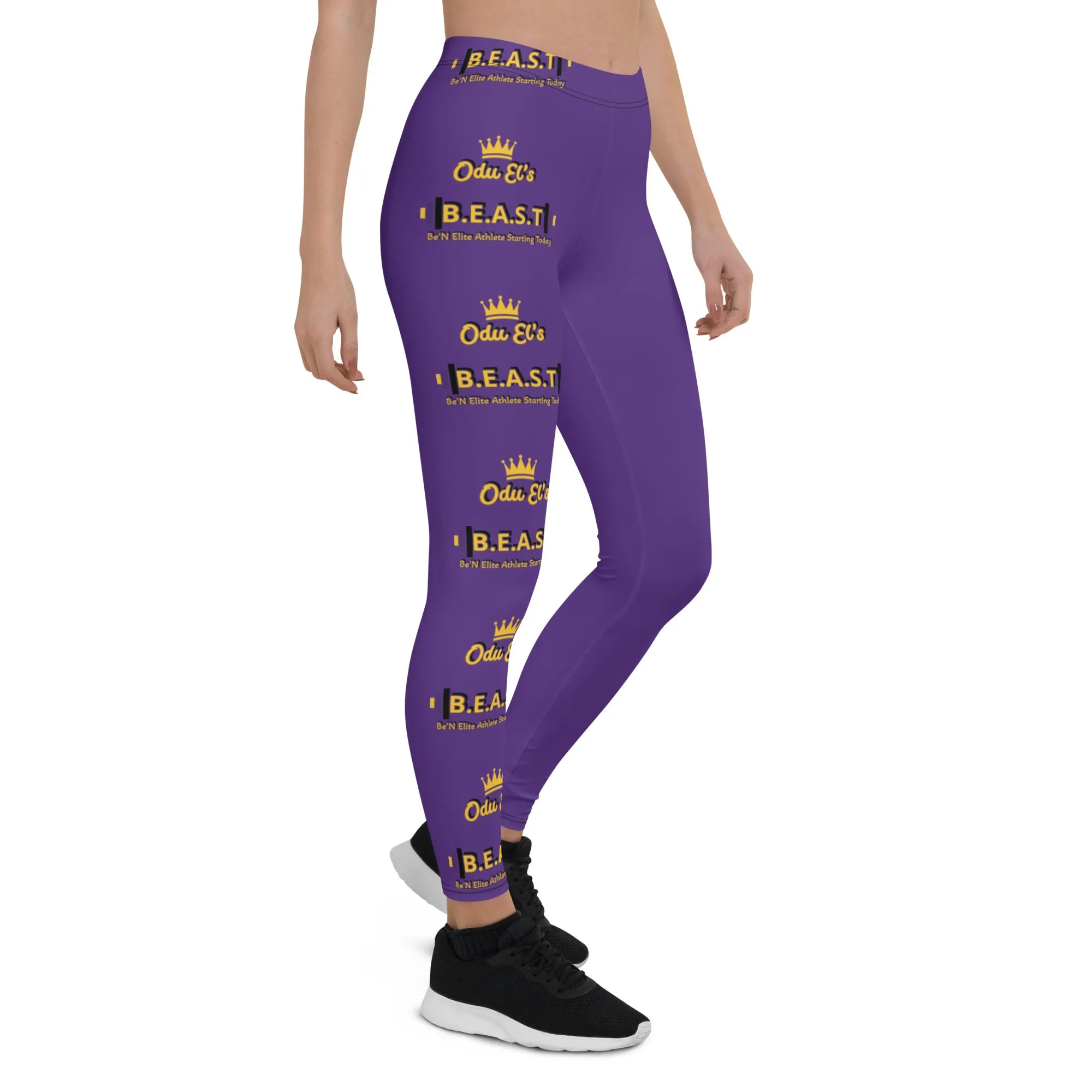 Odu El's B.E.A.S.T. Print Leggings