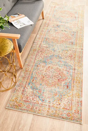 Odyssey 110 Runner Rug (Blue) by Rug Culture