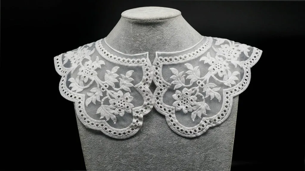 OEKO-TEX BSCI Embroidery collar NF3B12 015B