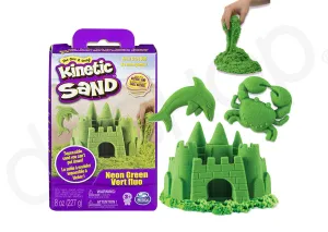 OFERTA Kinetic Sand verde neon 8 oz (227 g)