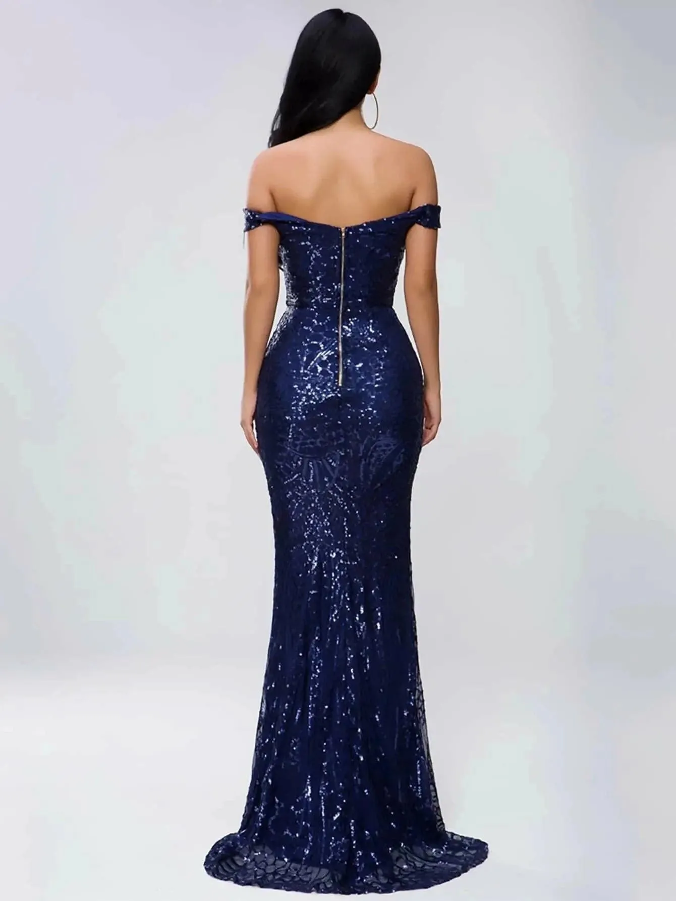 Off Shoulder Evening Dress FT4912