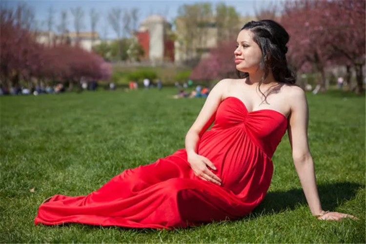 Off Shoulder Maternity Dress - Culture Heaven Special