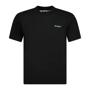 OFF-WHITE Back Logo Design T-Shirt Black