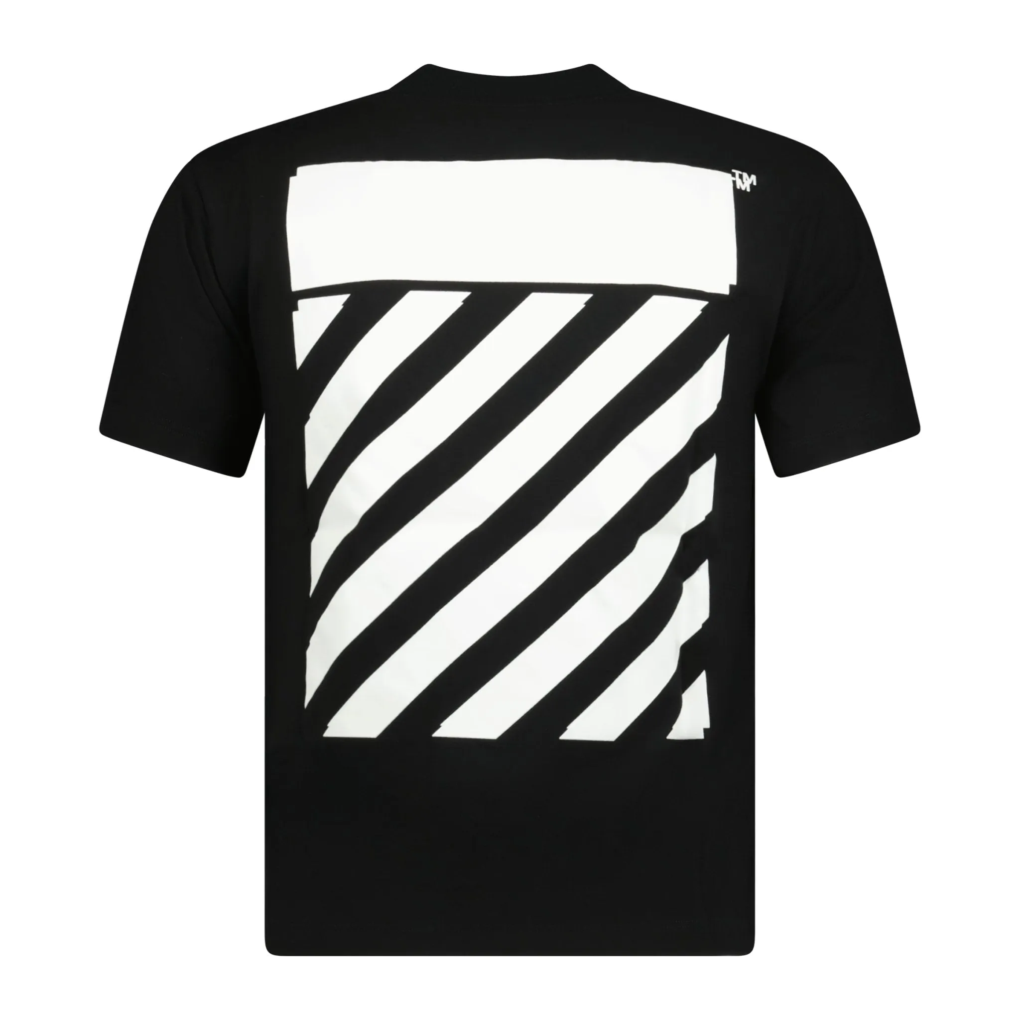 OFF-WHITE Back Logo Design T-Shirt Black