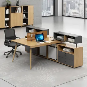 Office Desk Staff Workstation Professional Office Space Desk