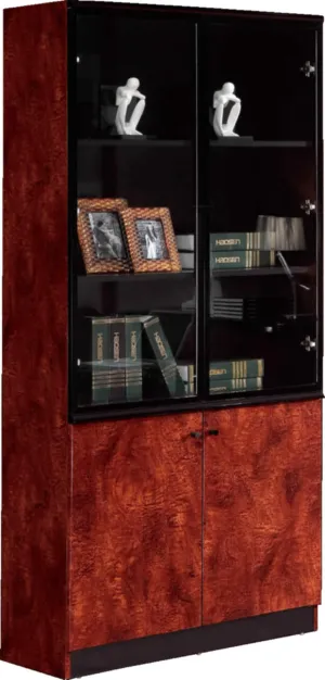 Office Storage Bookcase In High Lacquer SCA-6849A-1