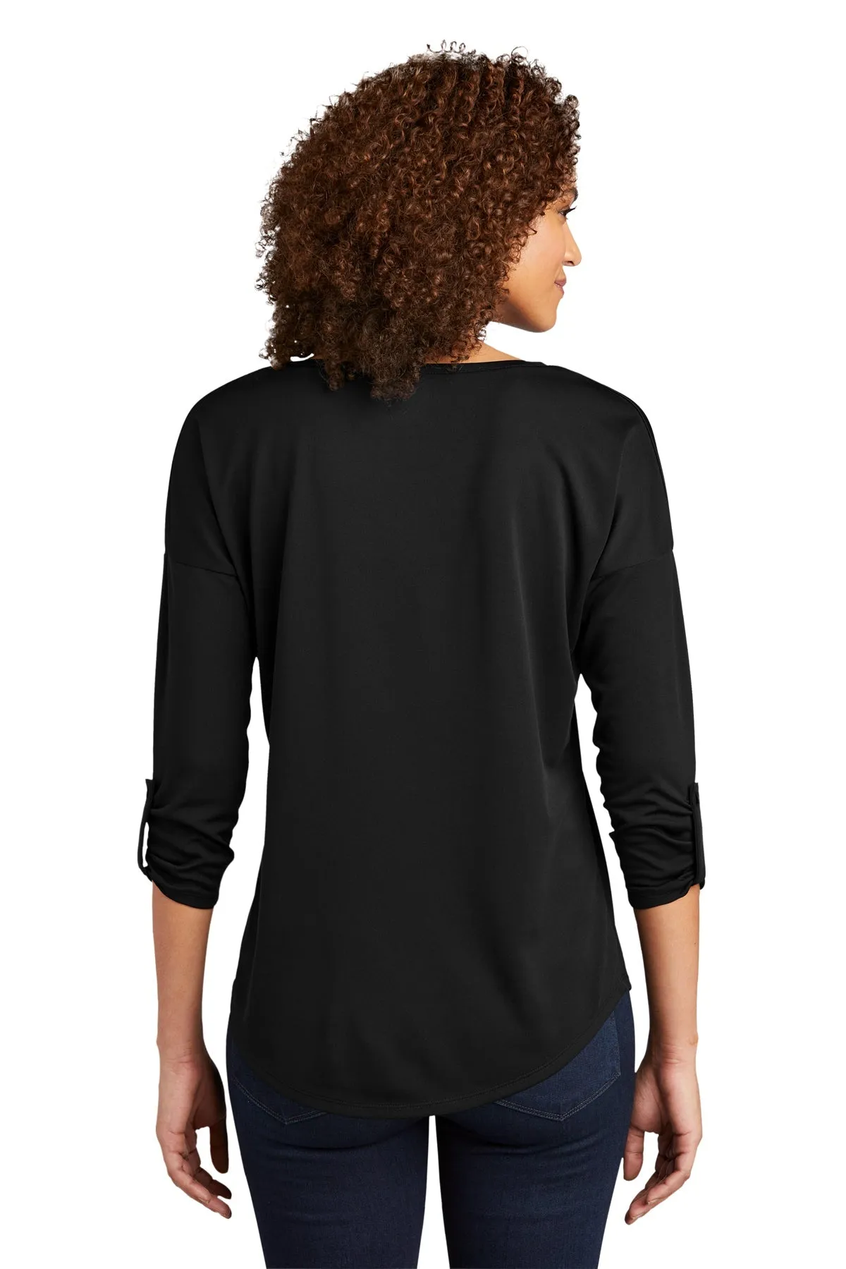 OGIO Ladies Gravitate Custom Scoop Neck T-Shirts, Blacktop