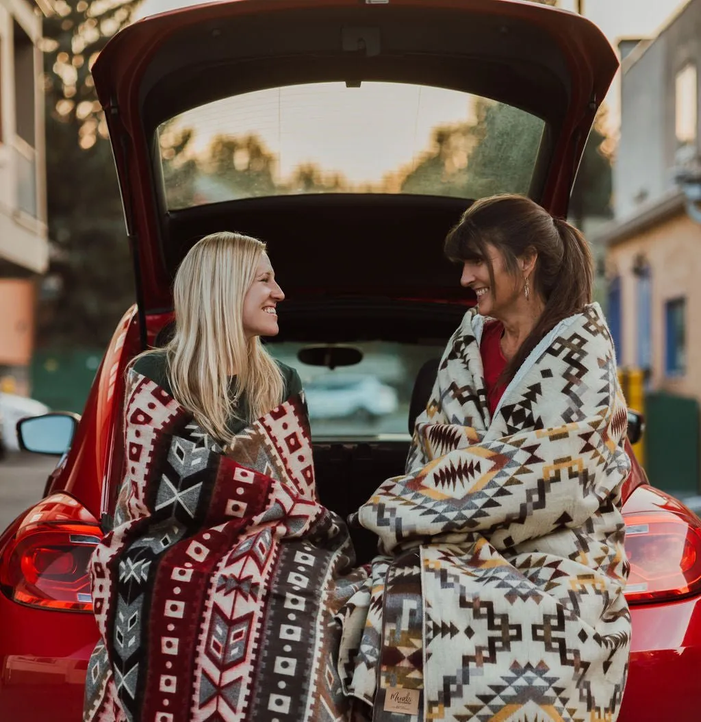 Oh Canada Large Alpaca Blanket