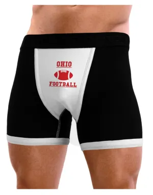 Ohio Football Mens Boxer Brief Underwear by TooLoud