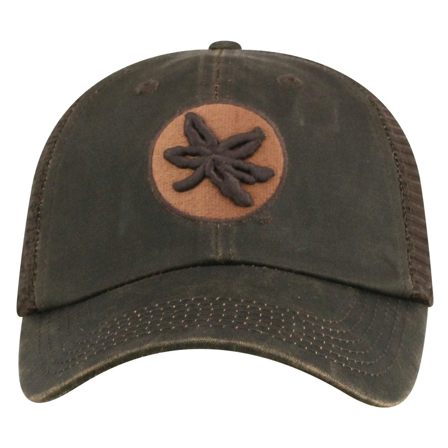 Ohio State Buckeyes TOW Brown "Chestnut" Style Mesh Adj. Strap Relax Hat Cap