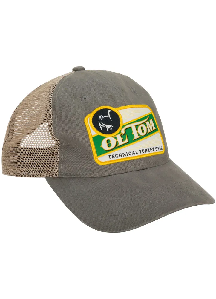 Ol' Tom Mesh Back Cap in Grey by Drake