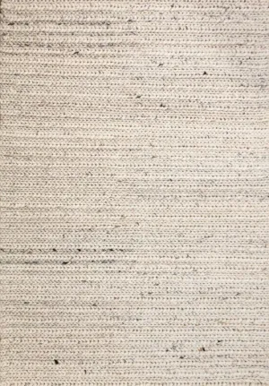 Ola Braid 290 x 200 cm New Zealand Wool Rug - Speckled Grey