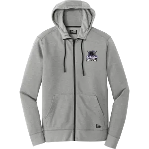 Old Bridge Jr. Knights New Era Tri-Blend Fleece Full-Zip Hoodie