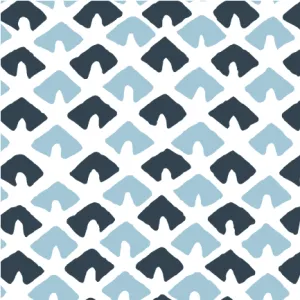 Old Jaipur Navy Blue Outdoor Fabric by the Yard