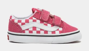 Old Skool V Infant Toddler Lifestyle Shoes (White/Pink)