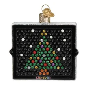 Old World Christmas Lite Brite Ornament