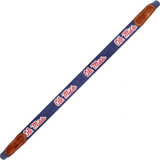 Ole Miss Needlepoint Sunglass Straps