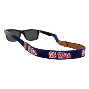 Ole Miss Needlepoint Sunglass Straps