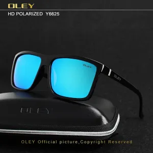 Oley Brand Sunglasses Men Classic Male Square Glasses Driving Travel Eyewear Unisex Y6625