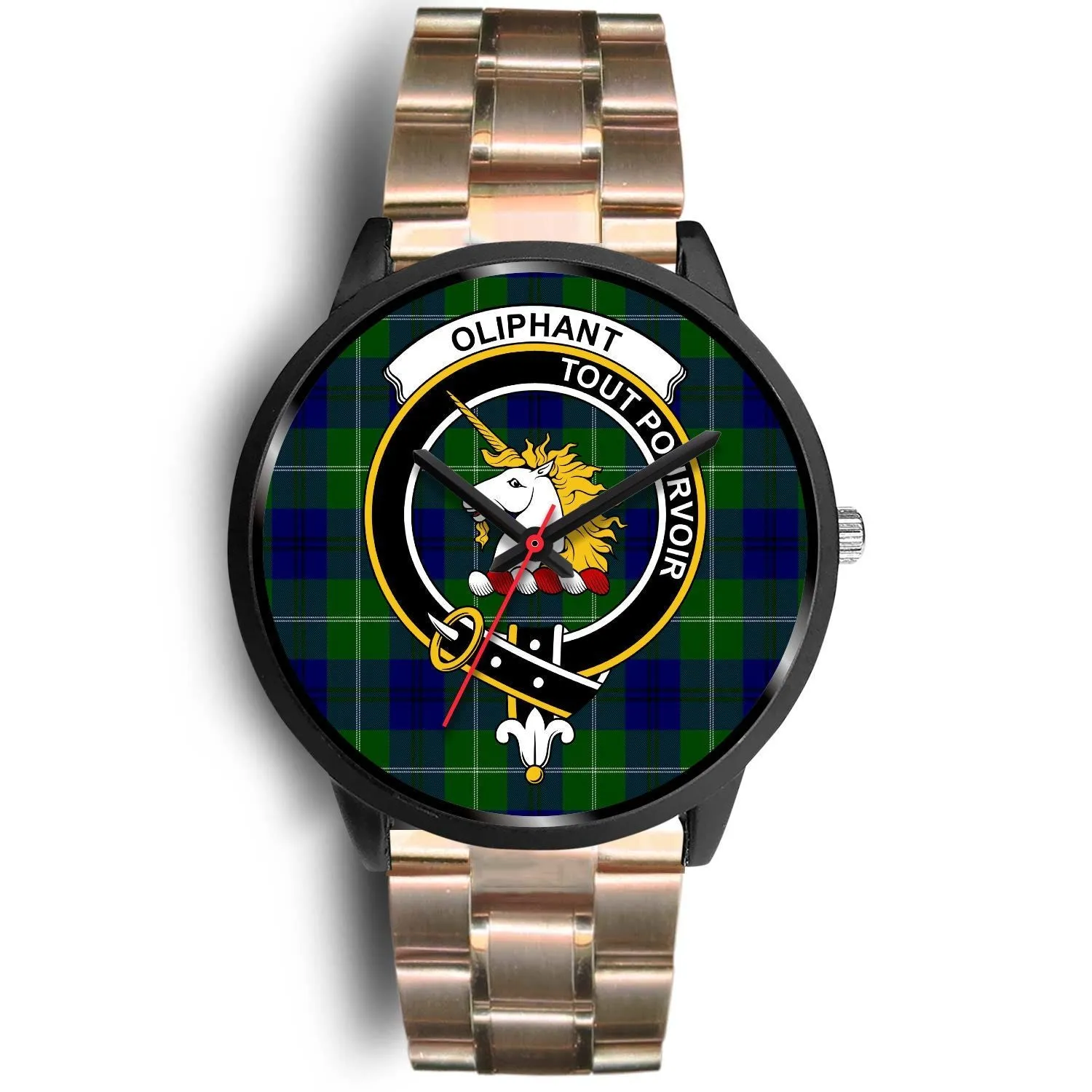 Oliphant Modern Clan Badge Tartan Black Watch