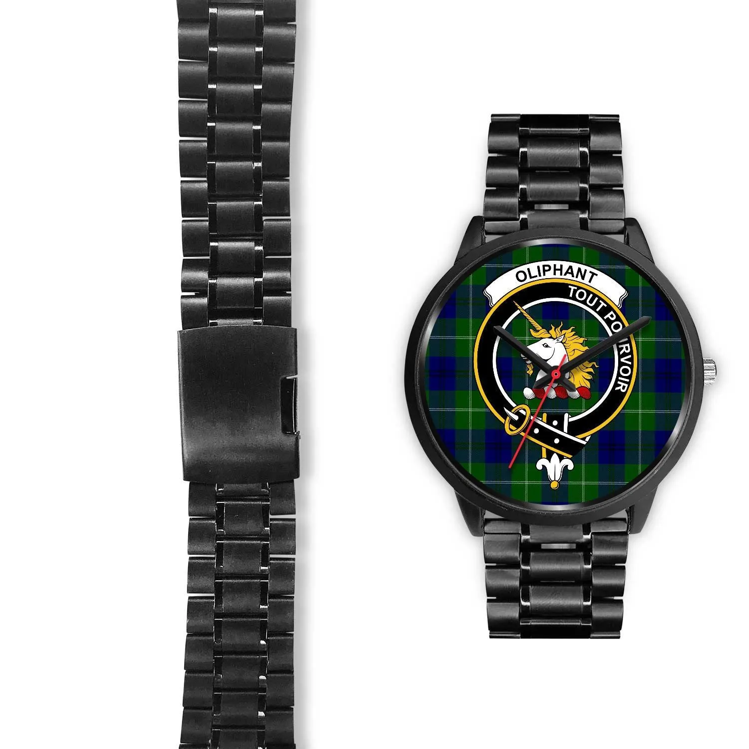 Oliphant Modern Clan Badge Tartan Black Watch