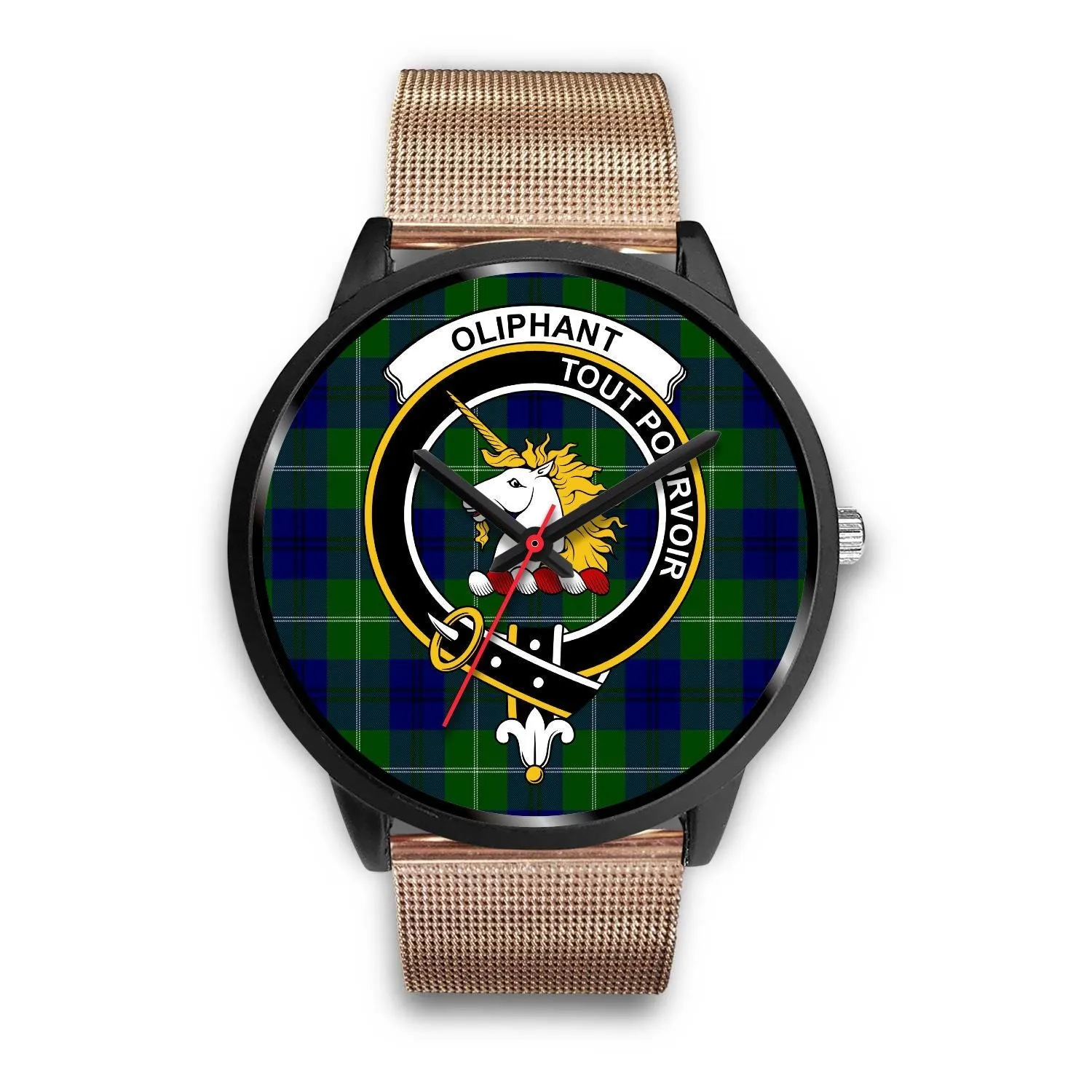 Oliphant Modern Clan Badge Tartan Black Watch