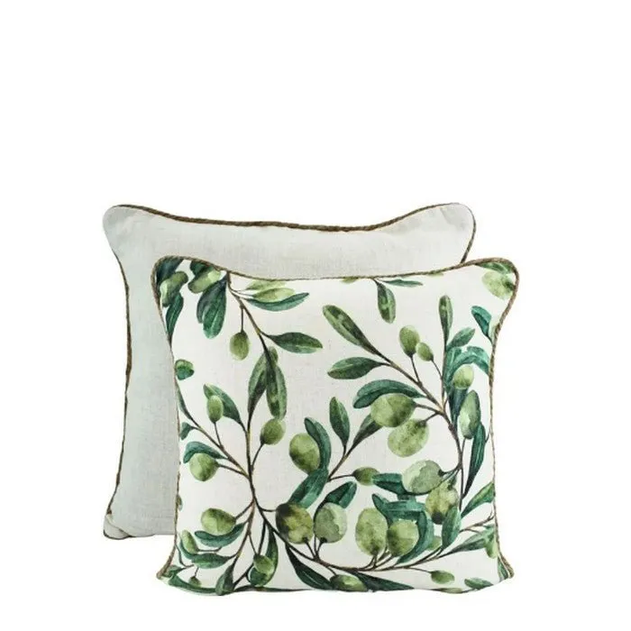 Olive and Well Linen Cushion