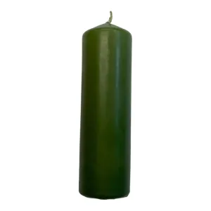 Olive Column Candle 150mm