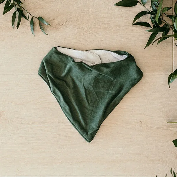 Olive Dribble Bib