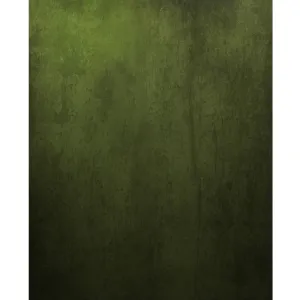 Olive Green Grunge Printed Backdrop