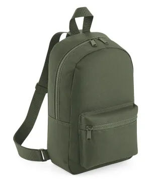 Olive Green - Mini essential fashion backpack