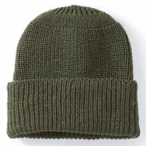 Olive Porter Ribbed Beanie