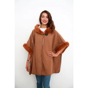 Olivia Cape: Taupe