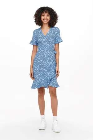 Olivia Wrap Dress - Allure