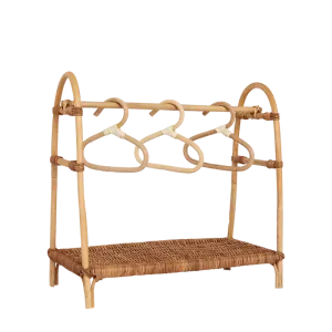 Olli Ella Rattan Doll Clothes Rail