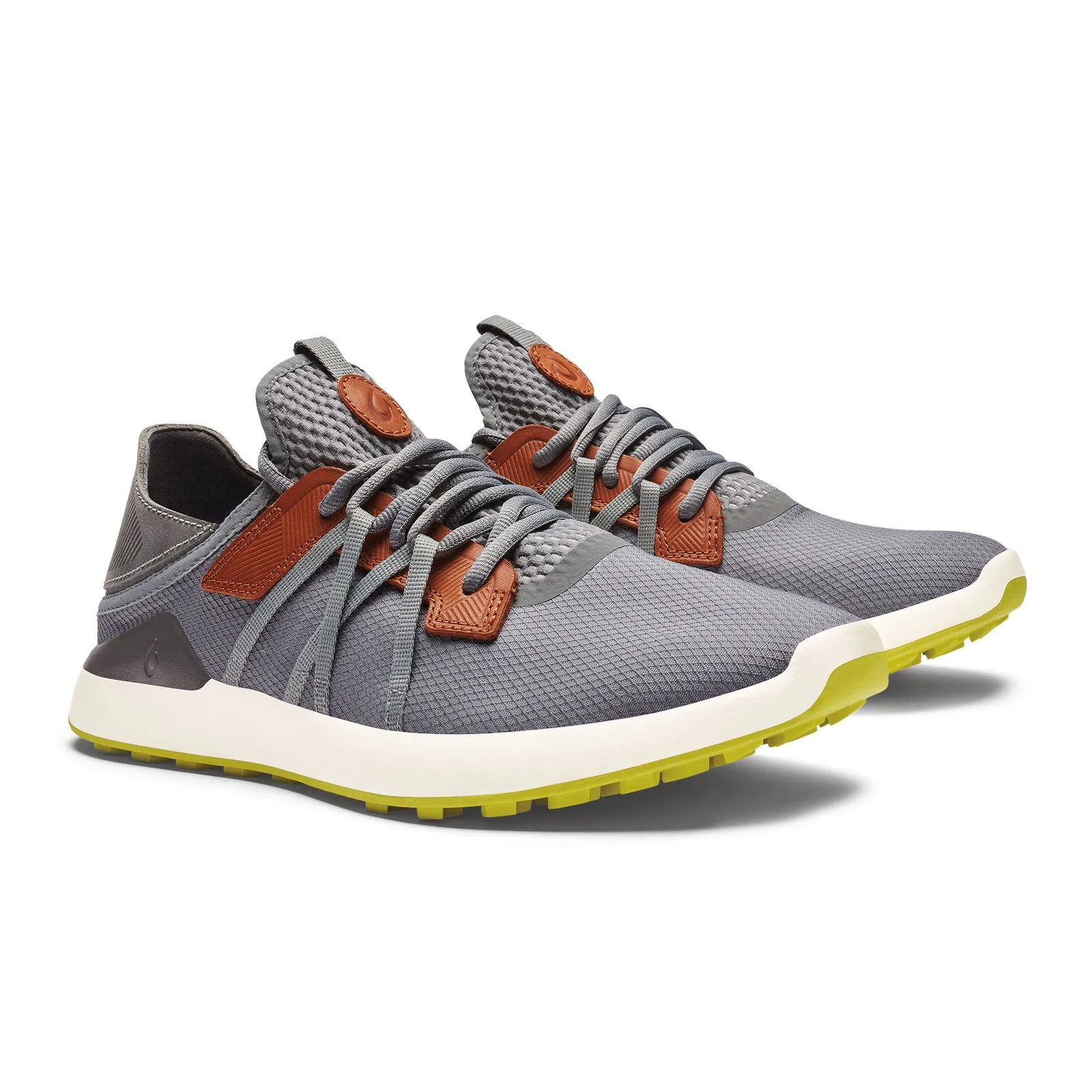 OluKai Kapalua Golf Shoe (Men) - Poi/Charcoal