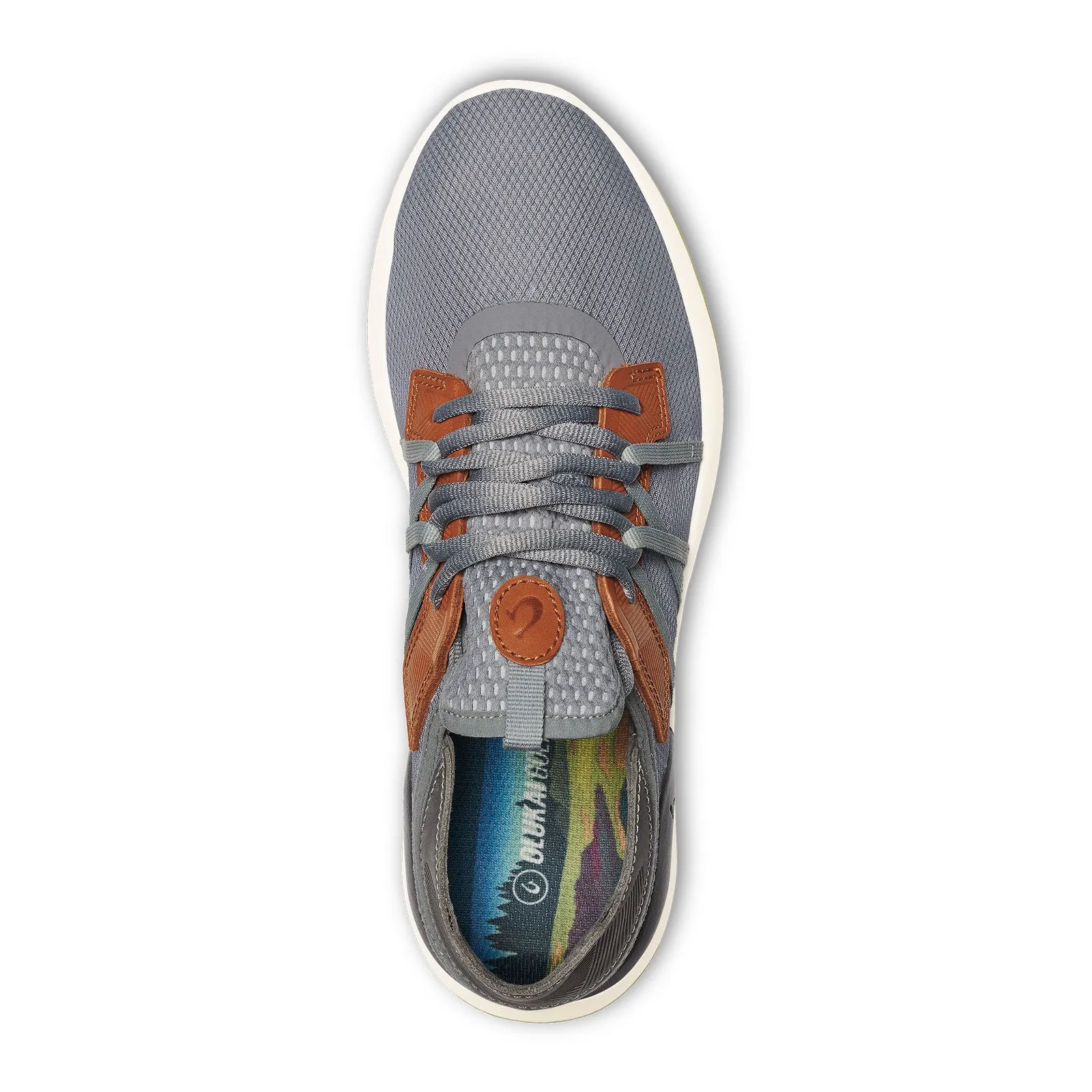 OluKai Kapalua Golf Shoe (Men) - Poi/Charcoal