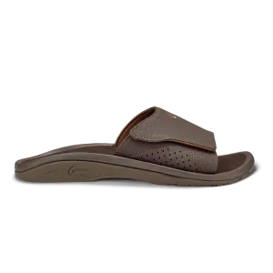 Olukai Men's Nalu Dark Java Slide