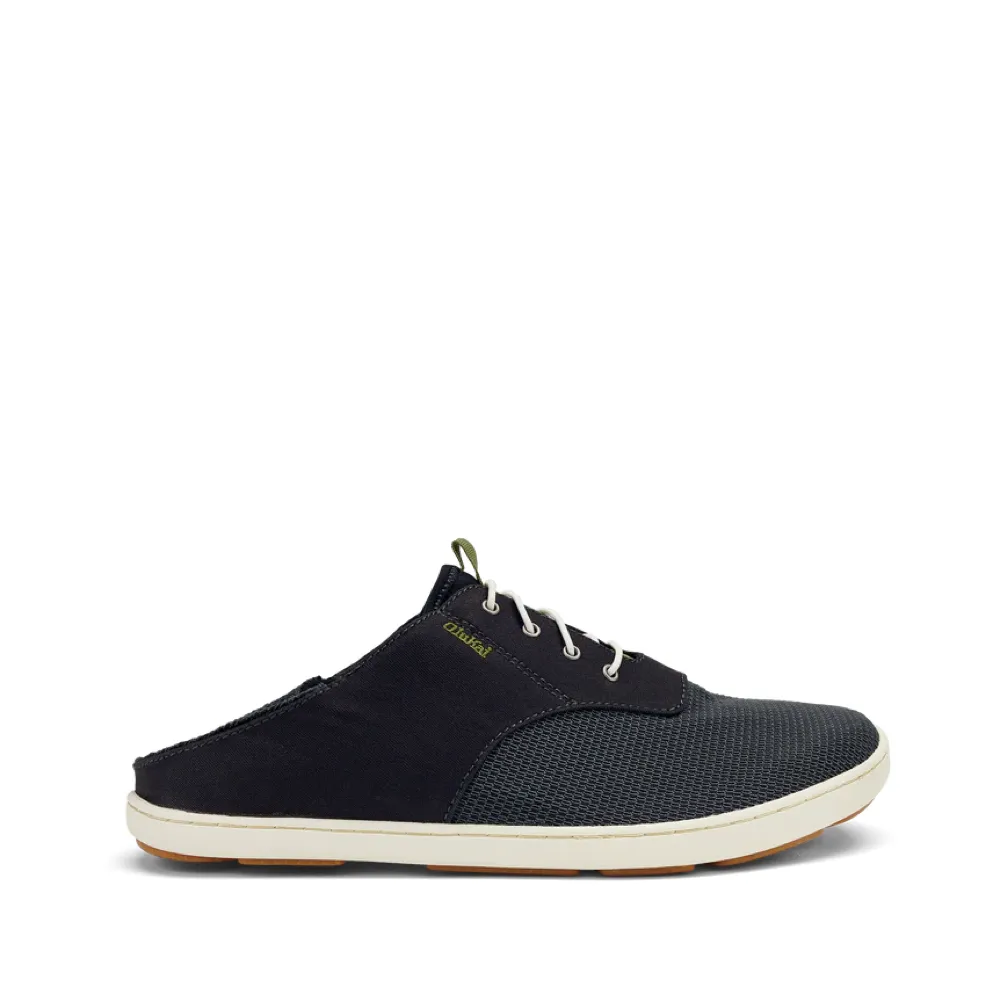 OluKai Men's Nohea Moku Mesh Slip On (Black)