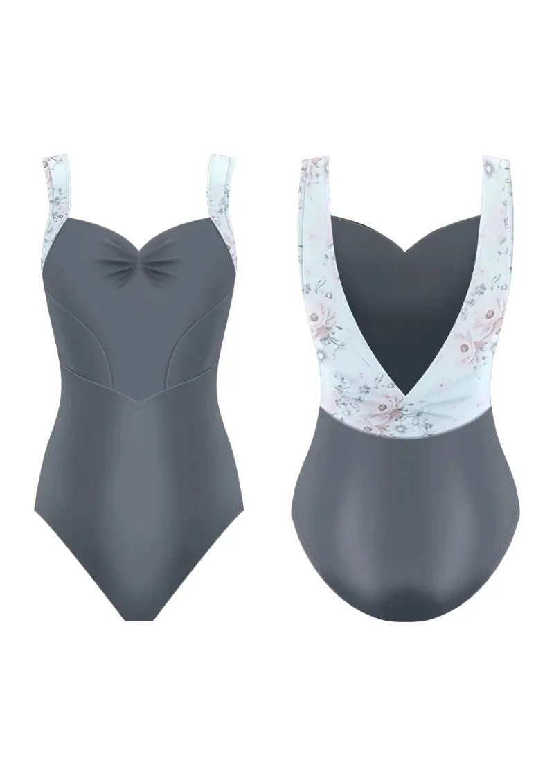 ON SALE Isla Tank Leotard (Smoke Primrose)