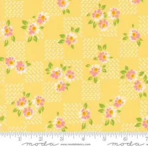 On the Bright Side ~ Fields Small Floral ~ Lemon 22463 16