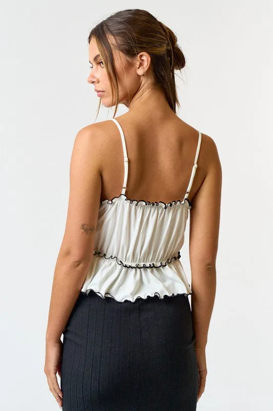 On The Edge Strappy Top