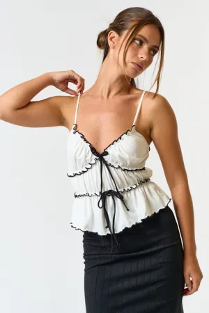 On The Edge Strappy Top