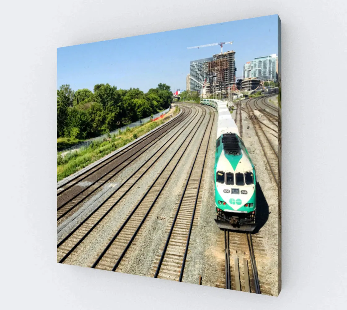 On THE GO Canvas Print