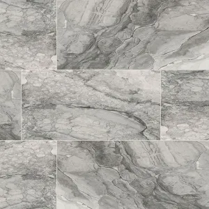 Onda Gray Polished, 12" x 24" - Porcelain Tile