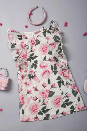 One Friday Girls Pink Rosa Dress