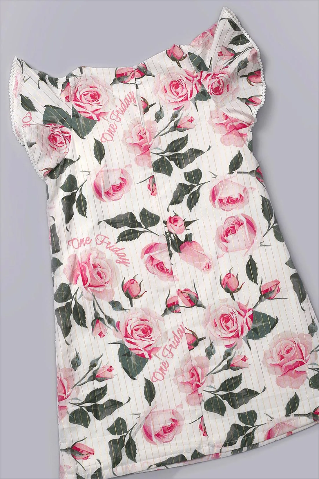 One Friday Girls Pink Rosa Dress