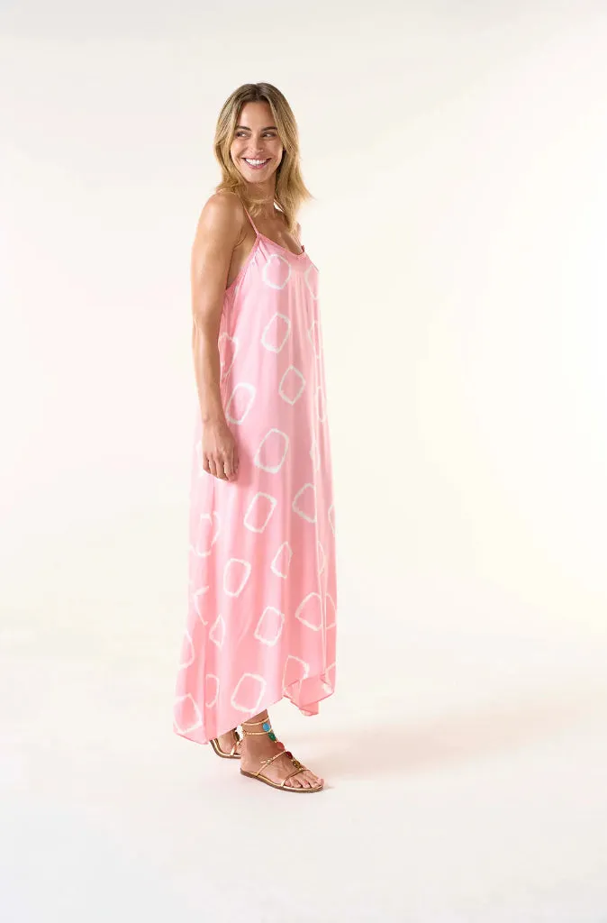 One Season Llew Slip in Atlas Flamingo