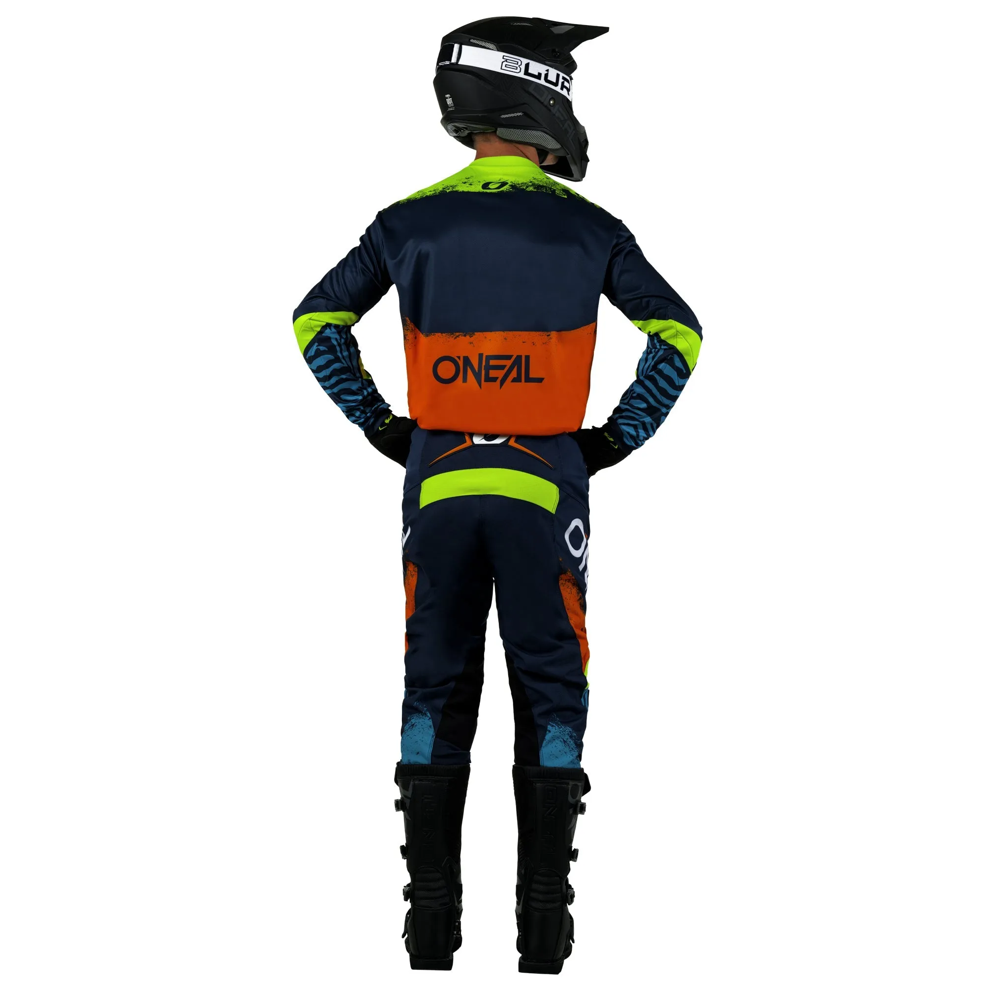 O'NEAL Youth Element Shocker V.5 Pant Blue/Orange