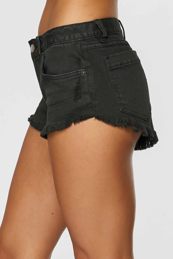 O'Neill Bowie Washed Black Denim Short